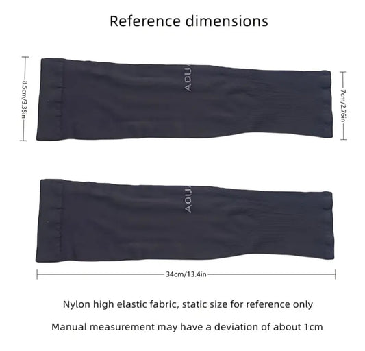 Highlight Elastic Sun Protection Arm Sleeve