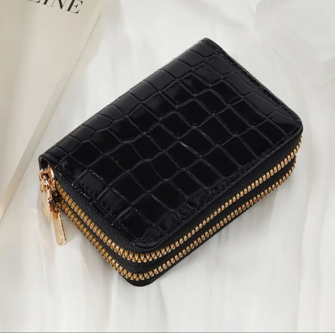 FAUX LEATHER WALLET