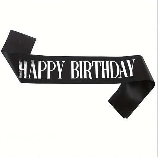 Happy Birthday Sash