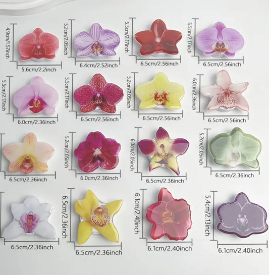 Orchid Acrylic Phone Grip Stand