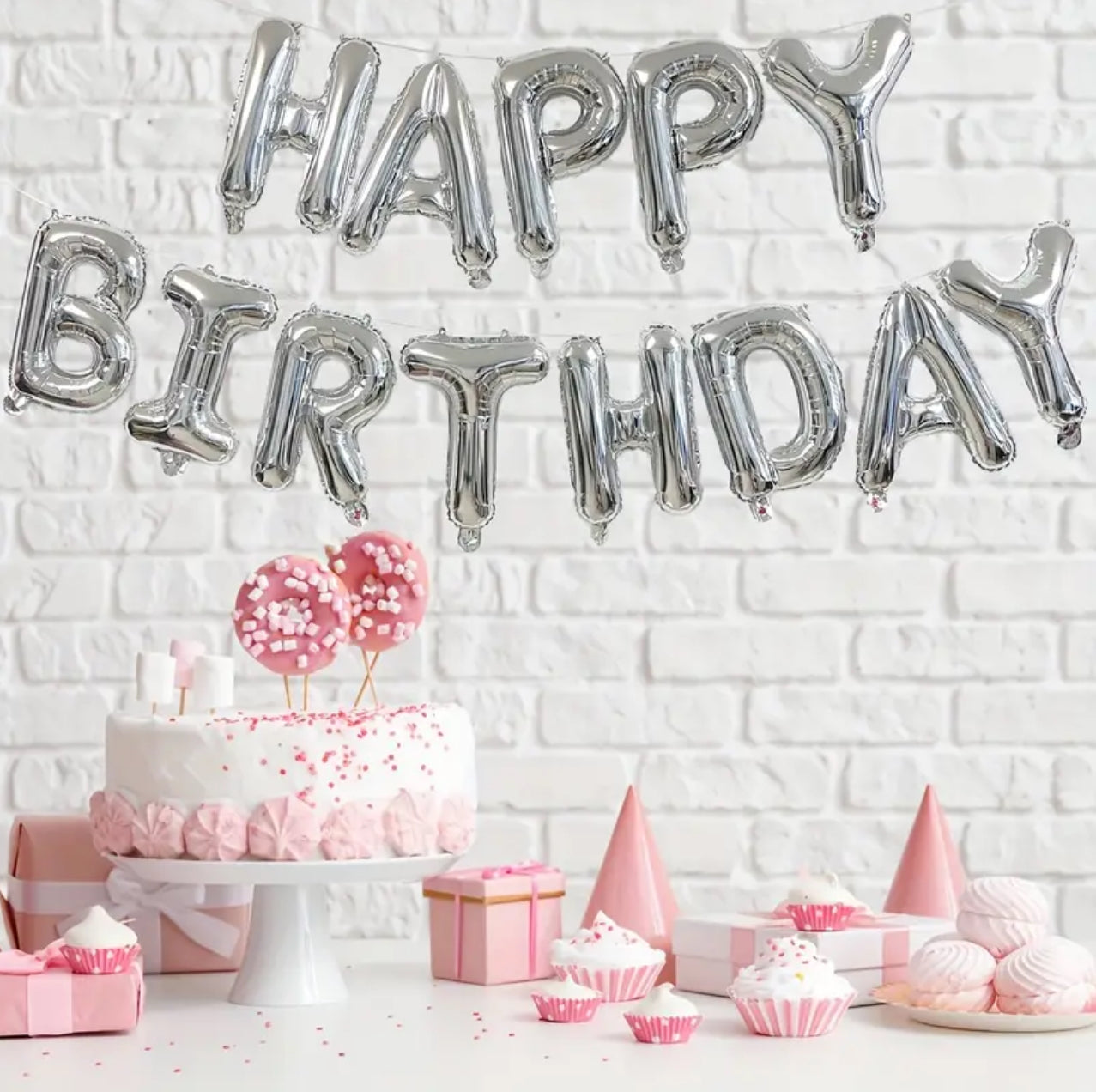 Happy Birthday Aluminum Foil Banner