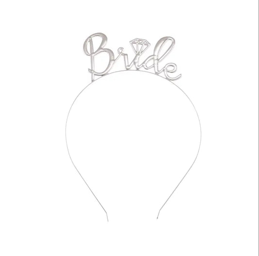 Bride Golden Headband