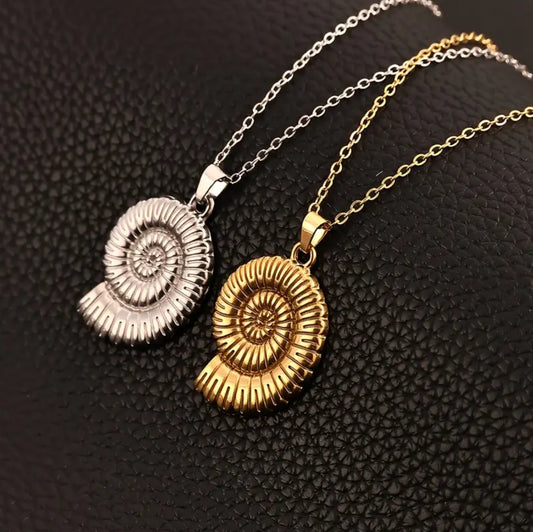 Gold Couch Pendent Necklace (Stainless Steel)