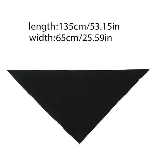 Soft Stretchy Triangle Headscarf- Breathable & Warm Fabric