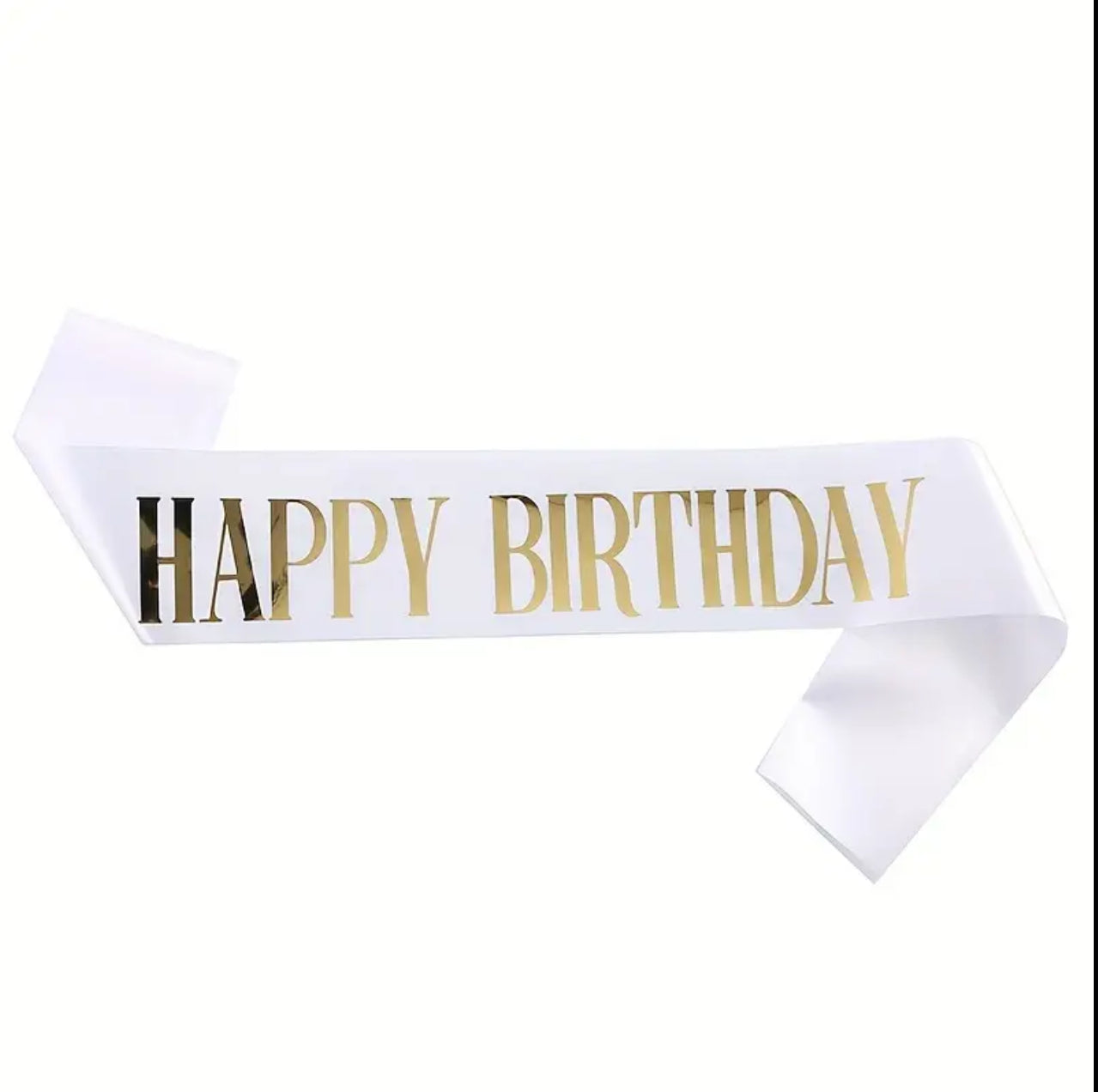 Happy Birthday Sash