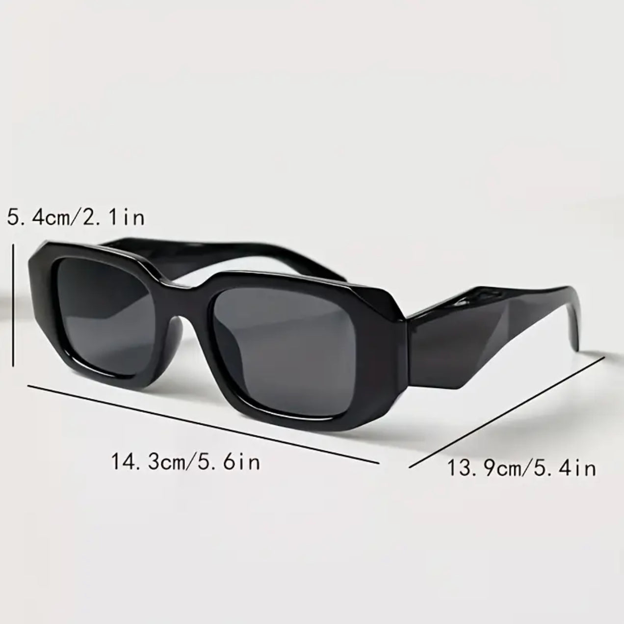 Retro Square Fashion Glasses
