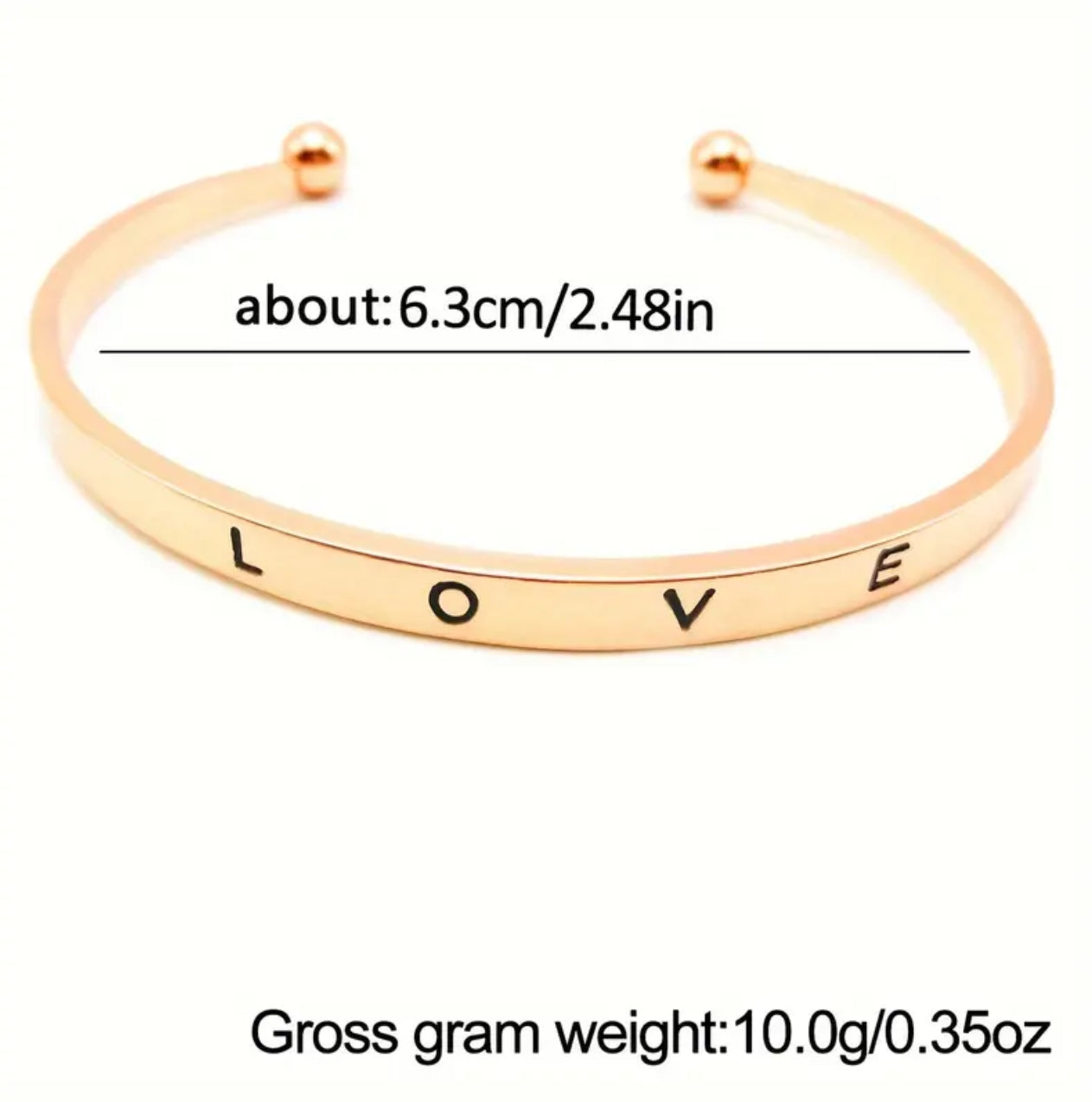 Vintage Women'S Quartz Watch & Love Charm Bracelet Set