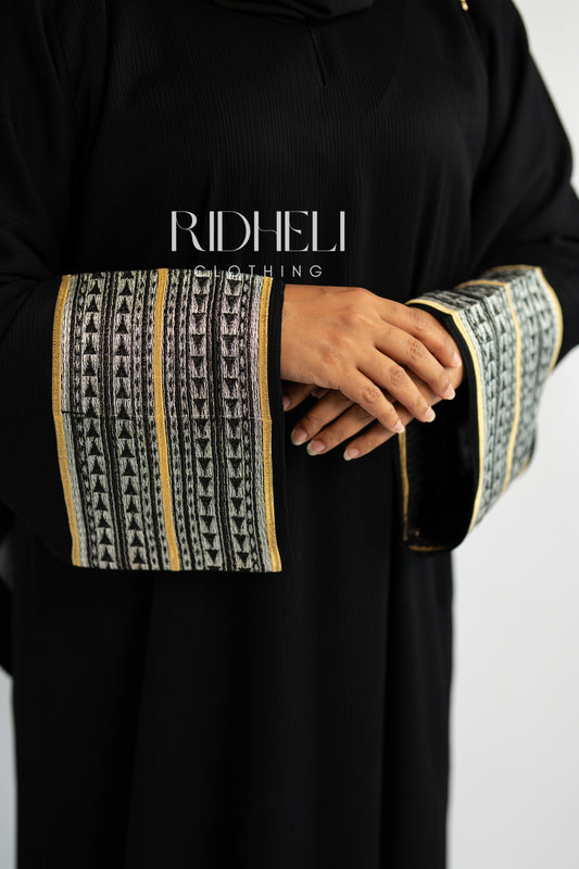 AALAA EMBROIDERY ABAYA