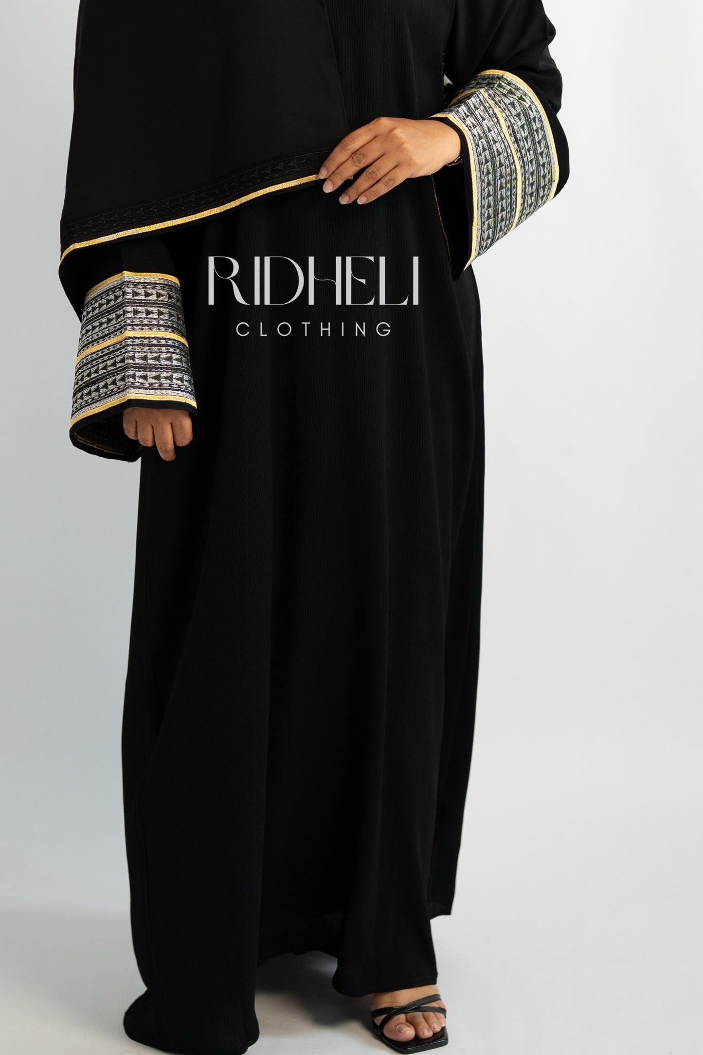 AALAA EMBROIDERY ABAYA