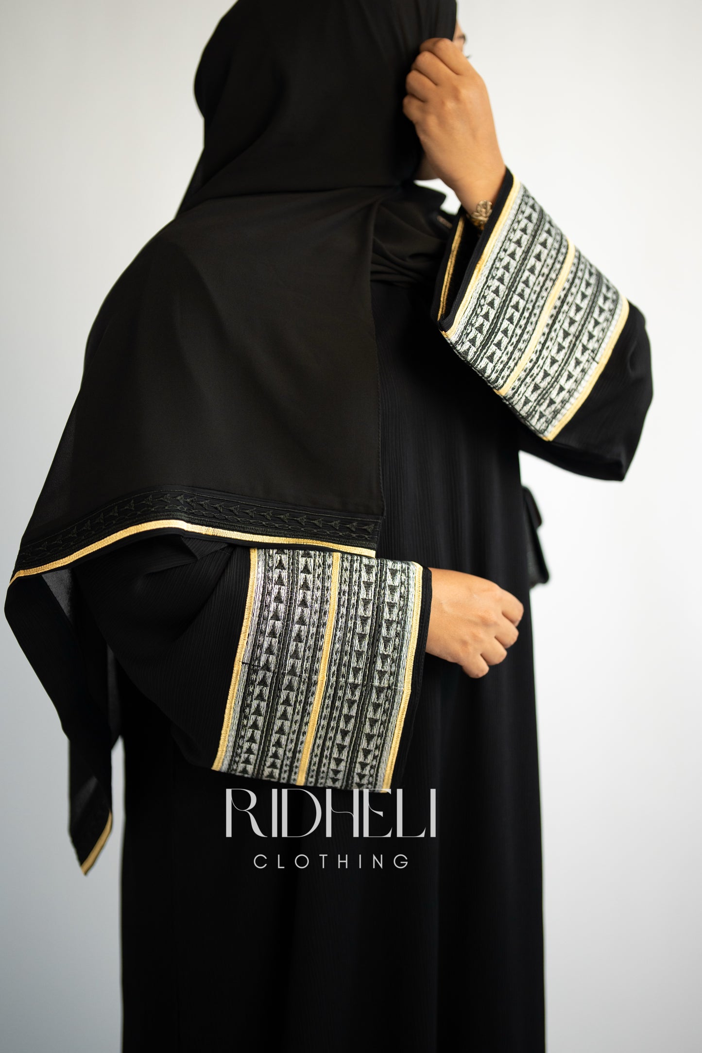 AALAA EMBROIDERY ABAYA
