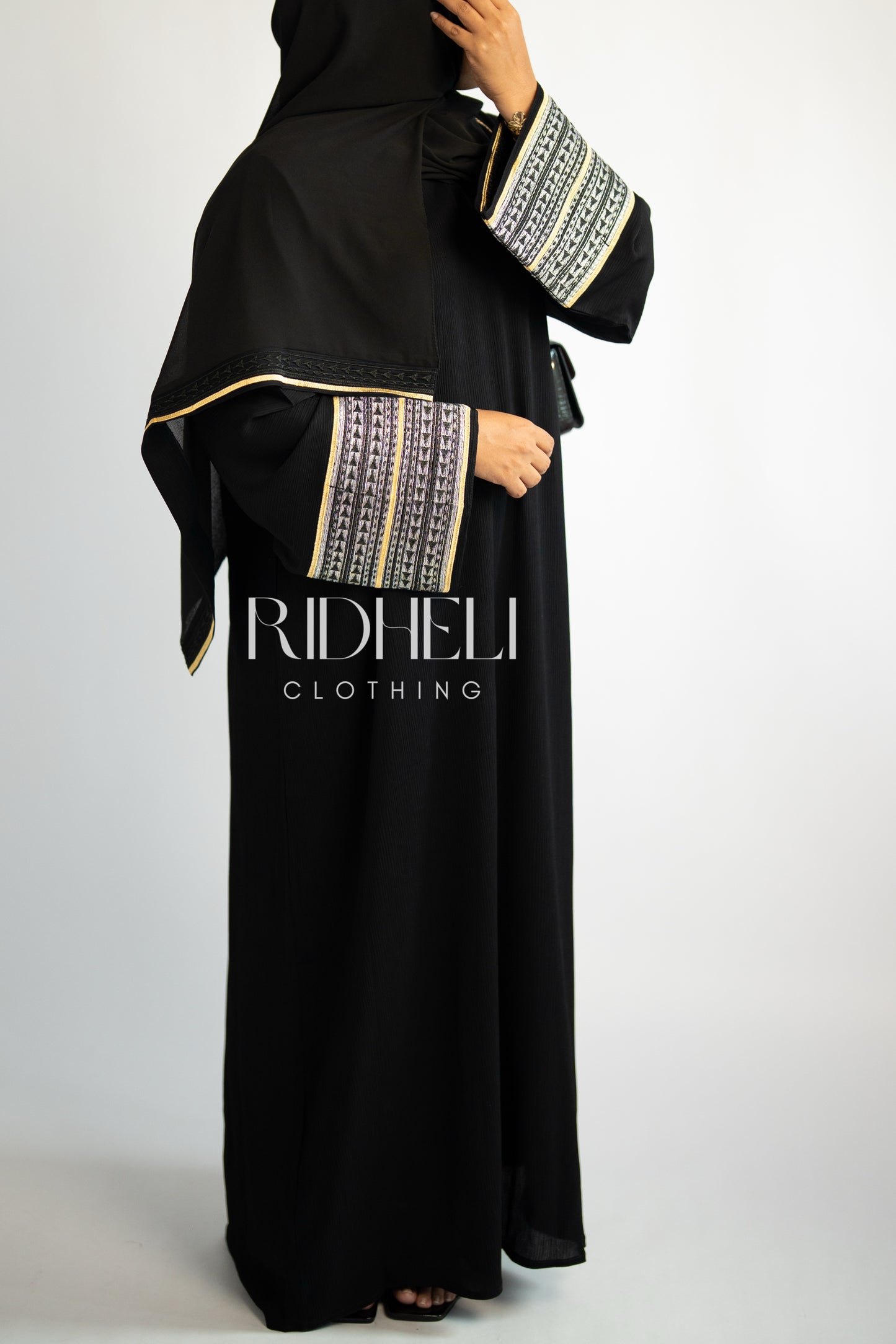 AALAA EMBROIDERY ABAYA