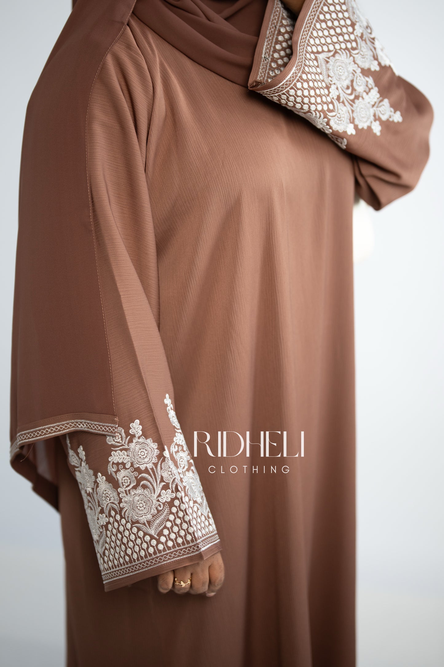 ISSRA EMBROIDERD ABAYA