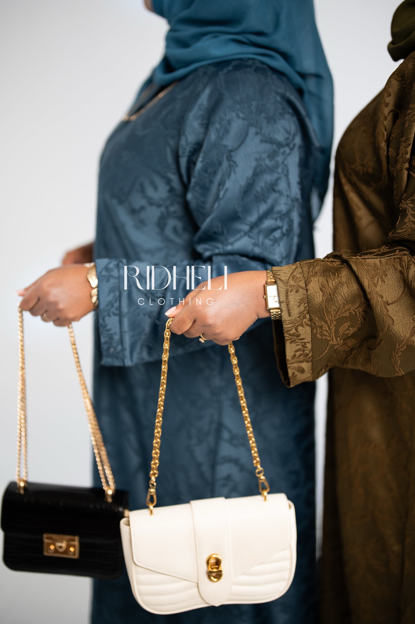 FARAH BLUE ABAYA