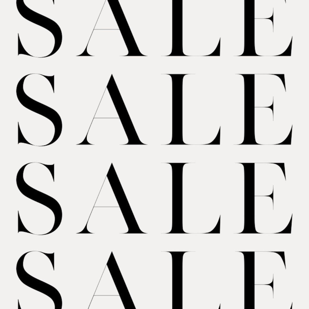 LIMITED TIME SALE