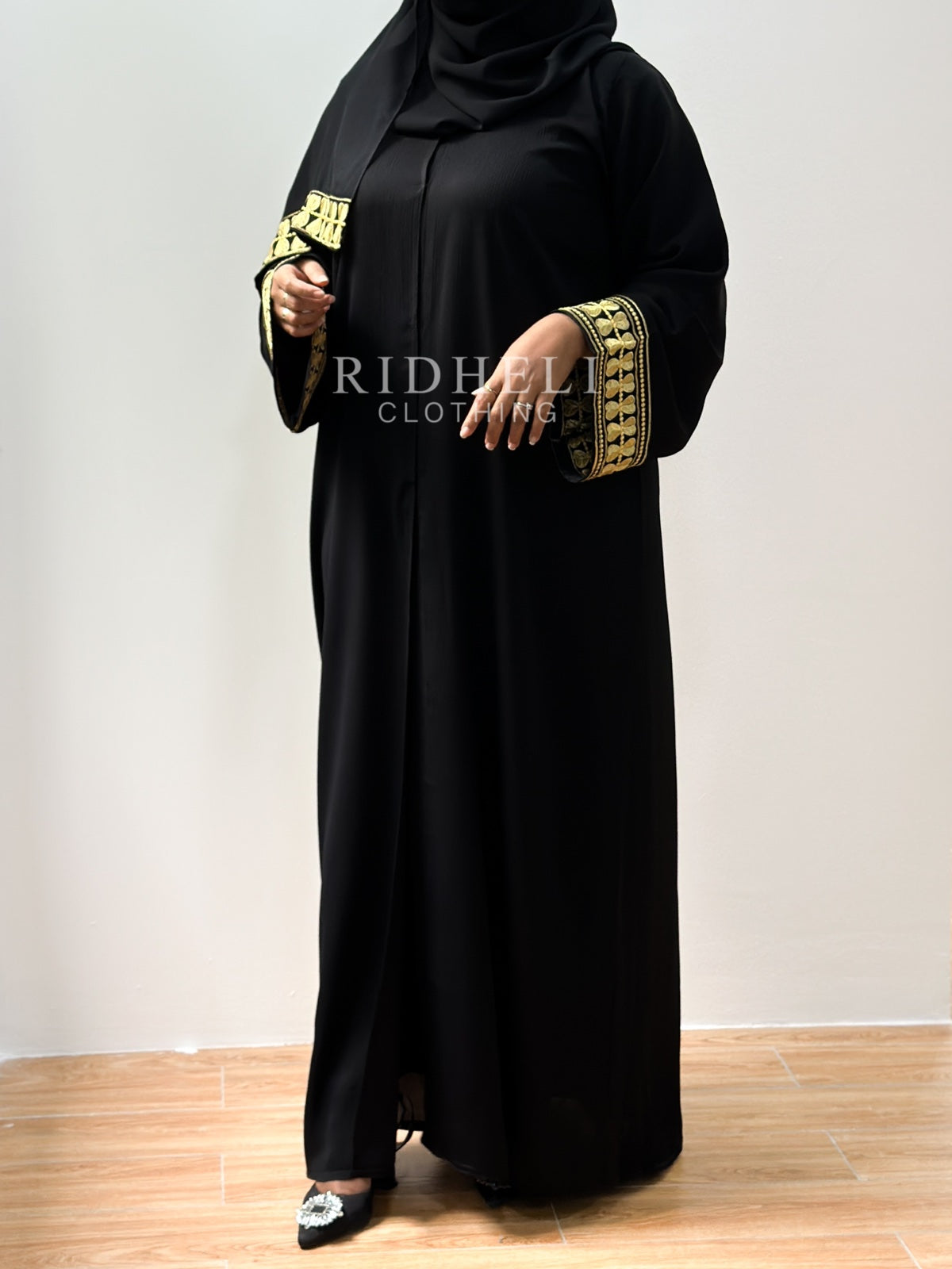 NAIRA  EMBROIDERY ABAYA