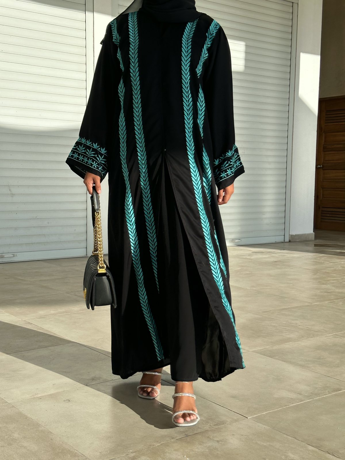 HAASHA EMBROIDERY ABAYA