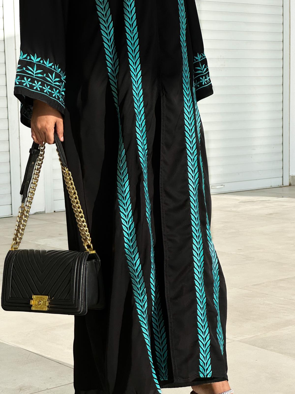 HAASHA EMBROIDERY ABAYA