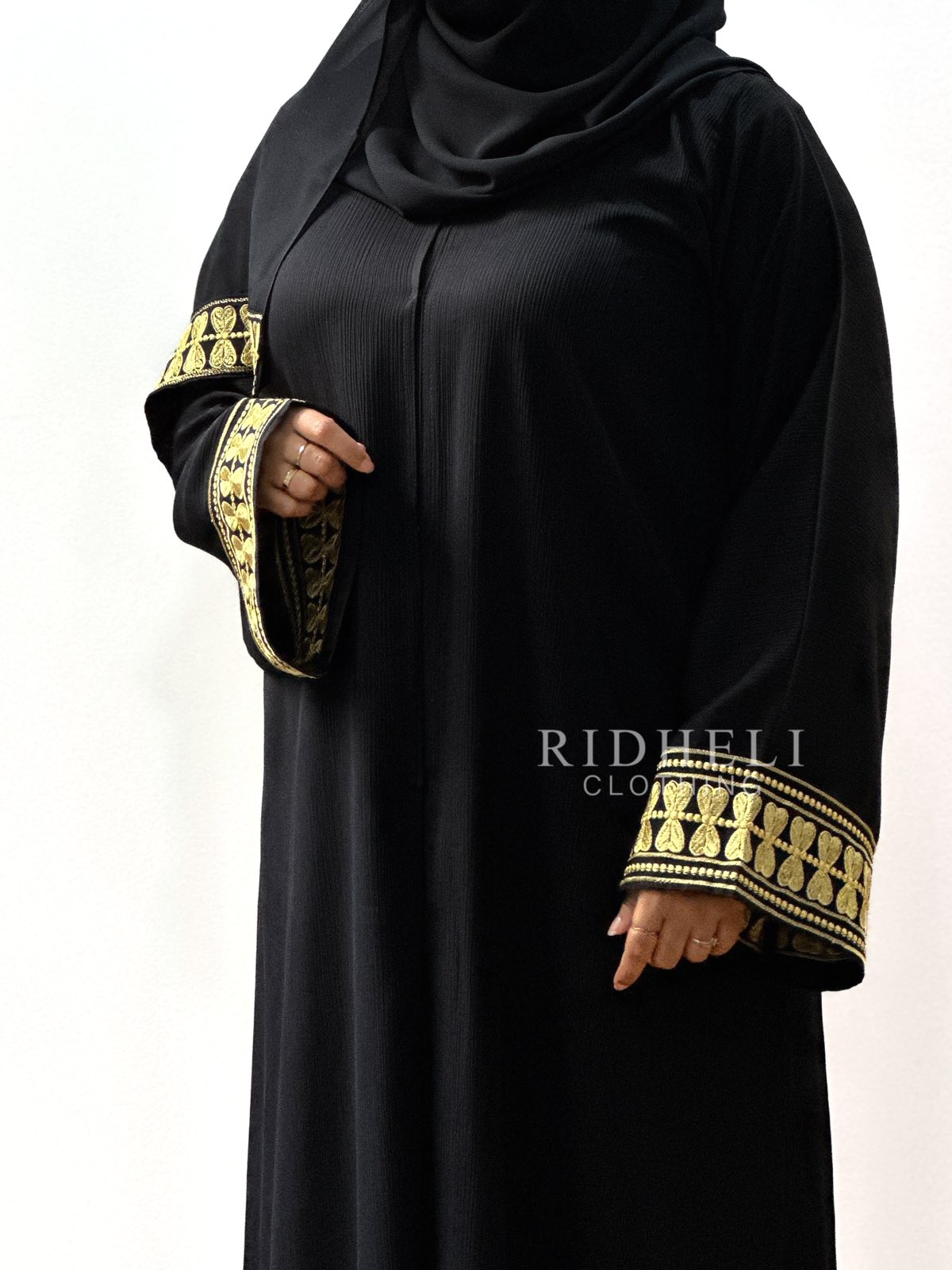 NAIRA  EMBROIDERY ABAYA