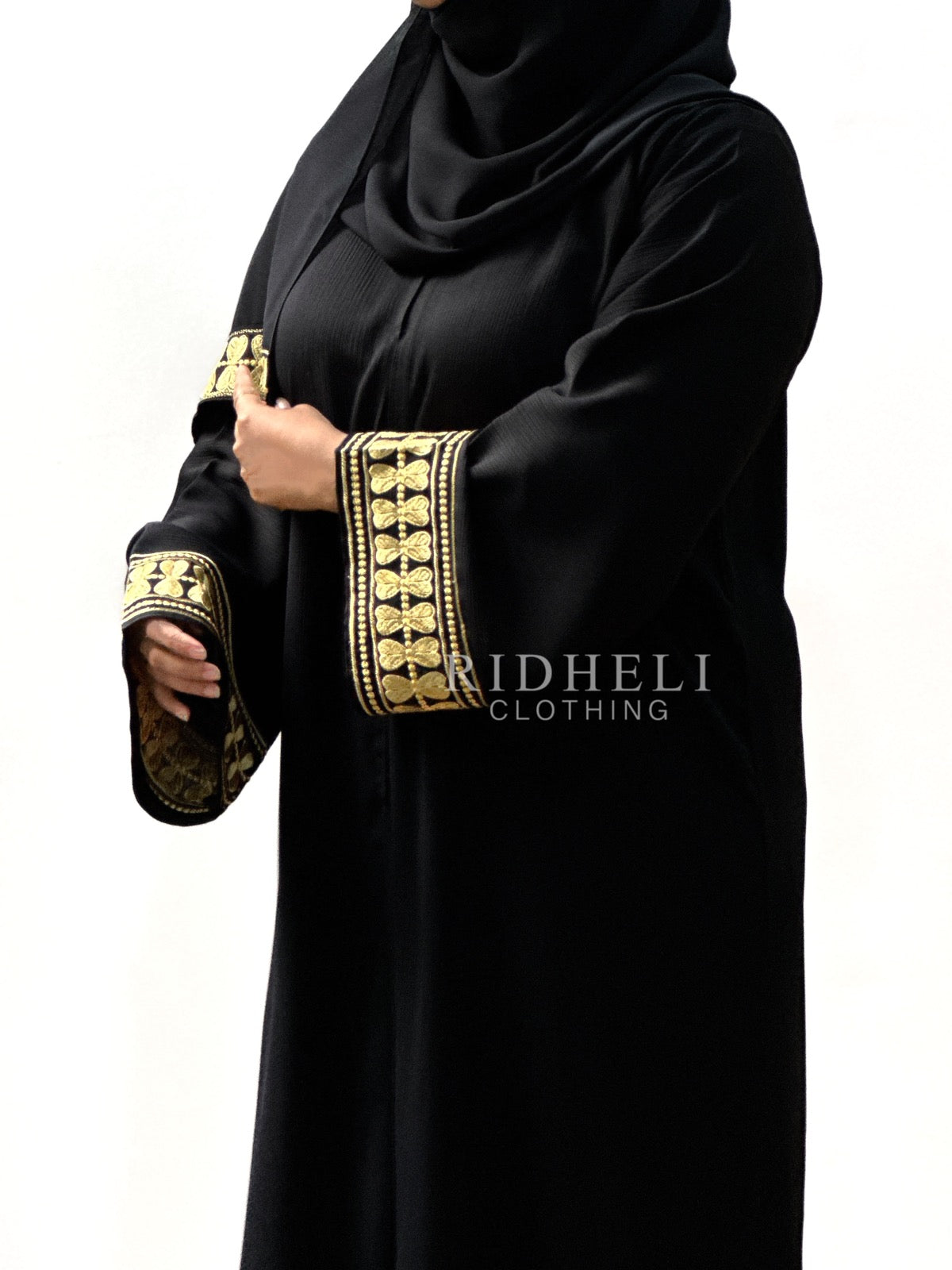 NAIRA  EMBROIDERY ABAYA