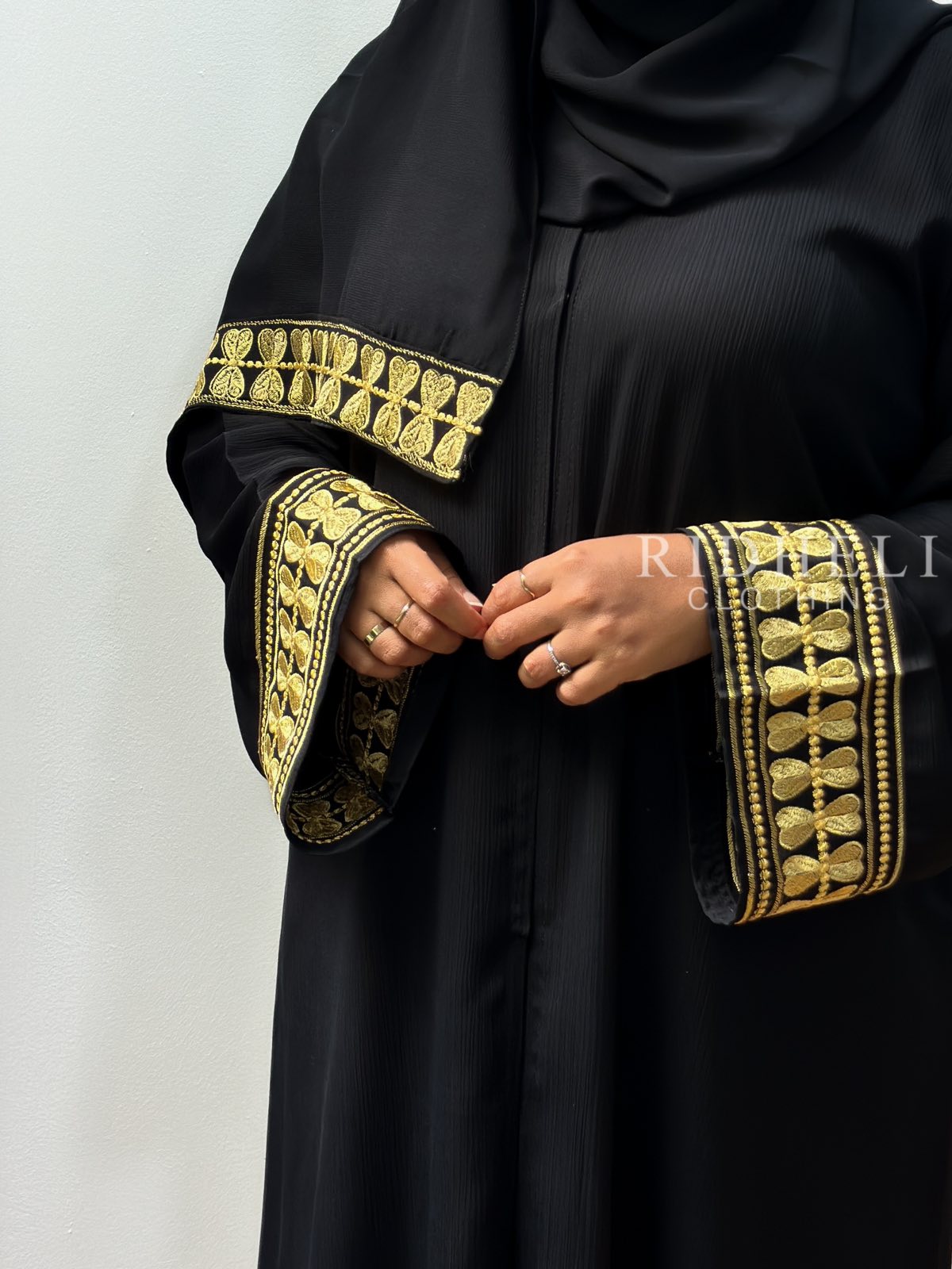 NAIRA  EMBROIDERY ABAYA