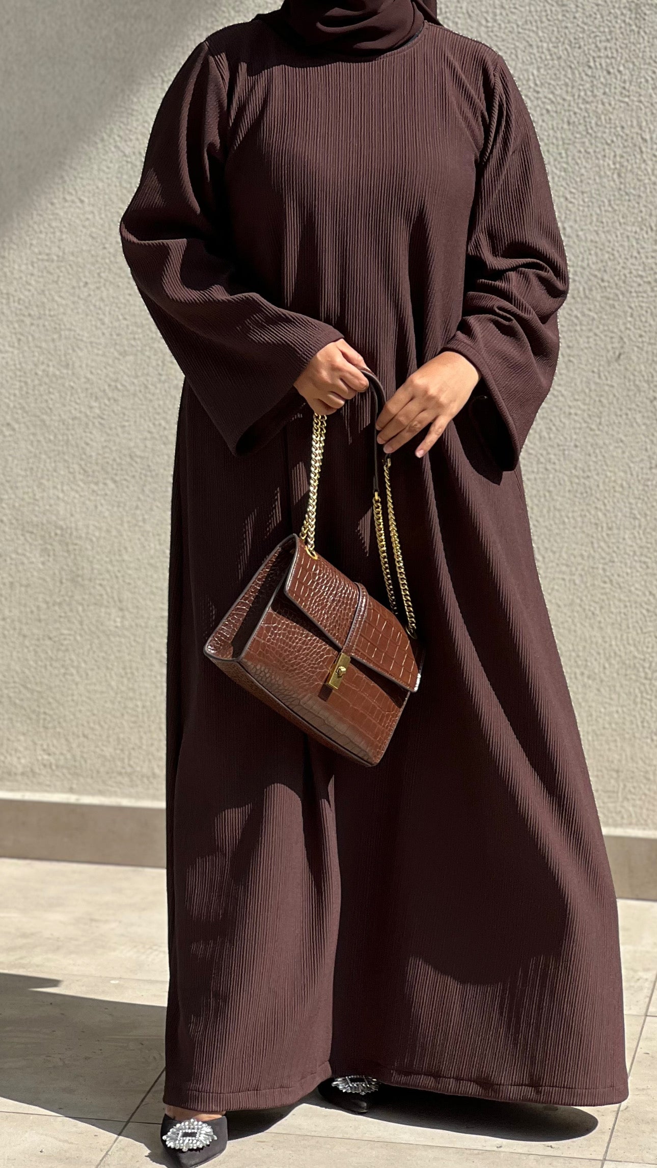 BROWN FUKRO ABAYA