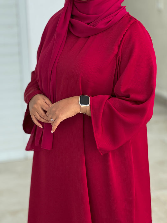 RED ZOOM BASIC ABAYA