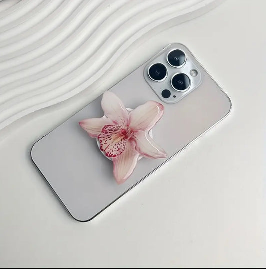 Orchid Acrylic Phone Grip Stand