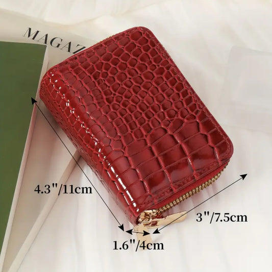 FAUX LEATHER WALLET