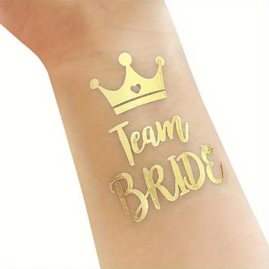 Team Bride Party Stickers