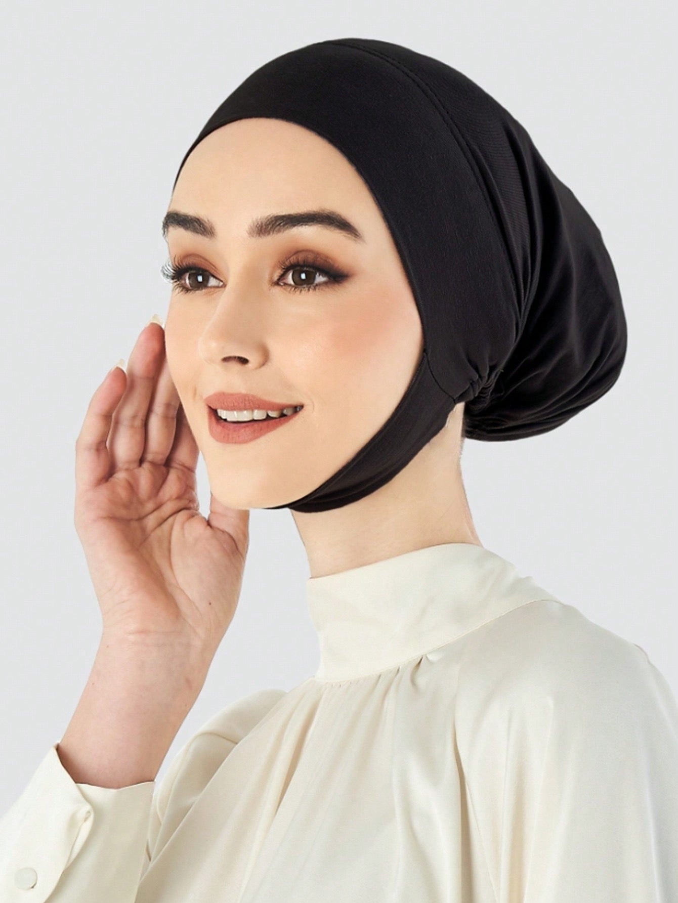 Black Under Hijab Cap