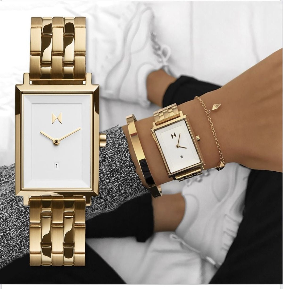 100% Authentic MVMT Signature Square Watch