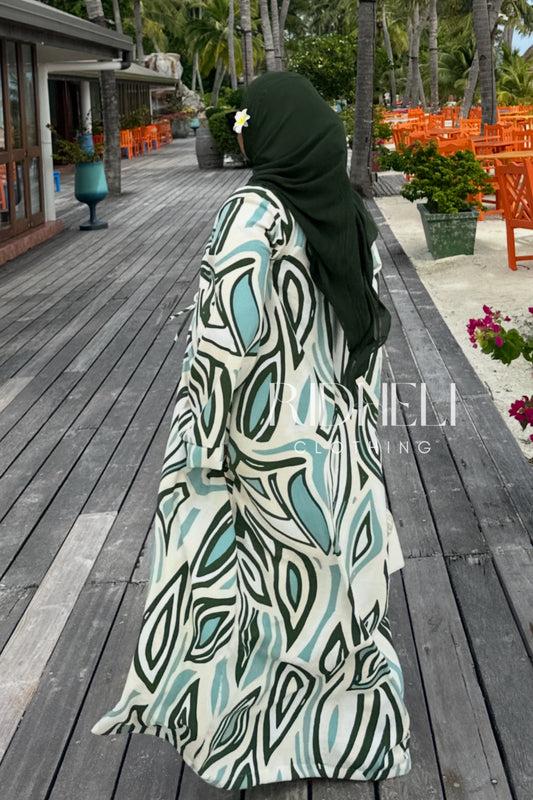 PATTERNED ABAYA