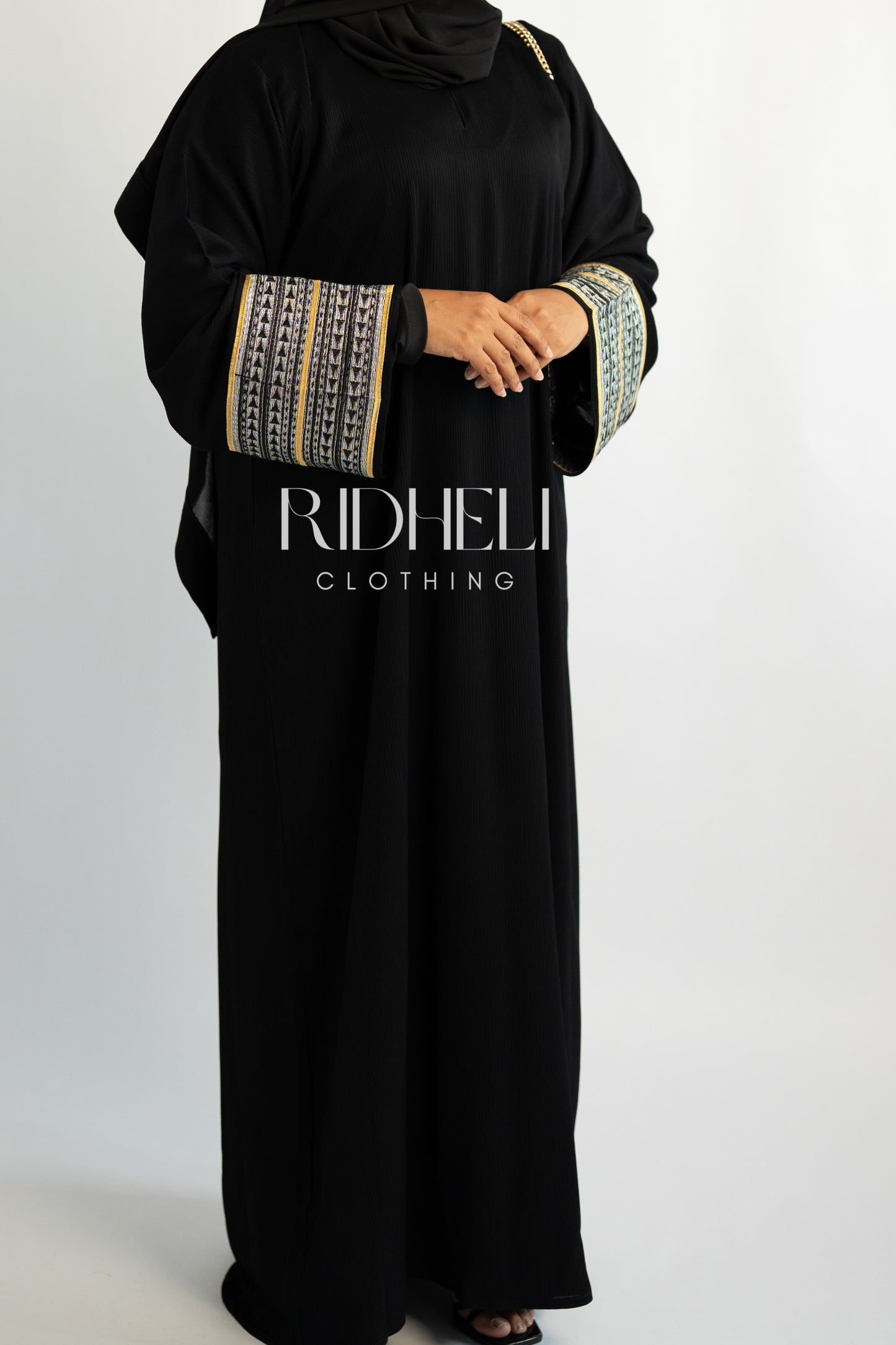 AALAA EMBROIDERY ABAYA