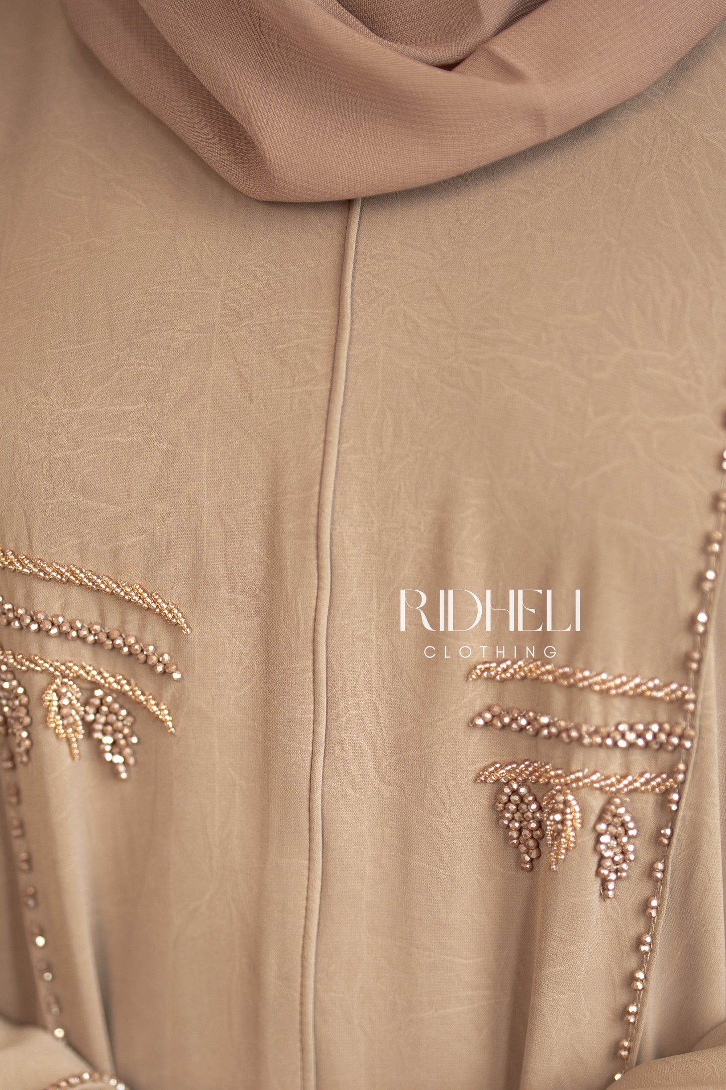MEENA  BEADED ABAYA