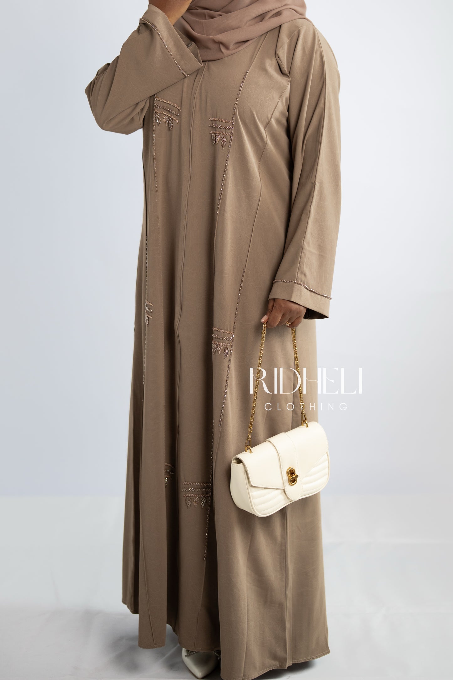 MEENA  BEADED ABAYA