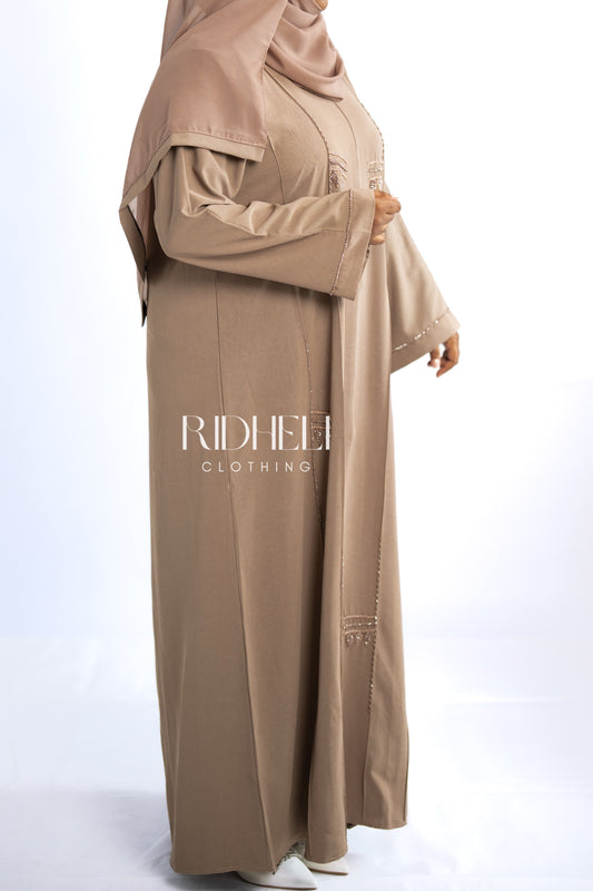 MEENA  BEADED ABAYA