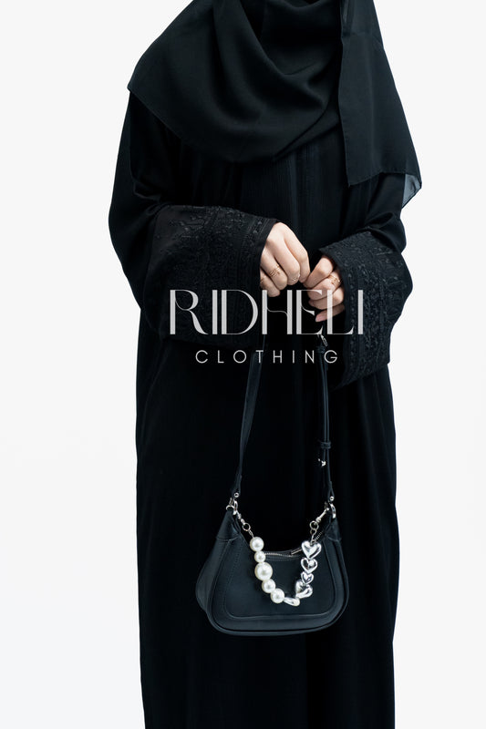 RAYAT BLACK EMBROIDERY ABAYA