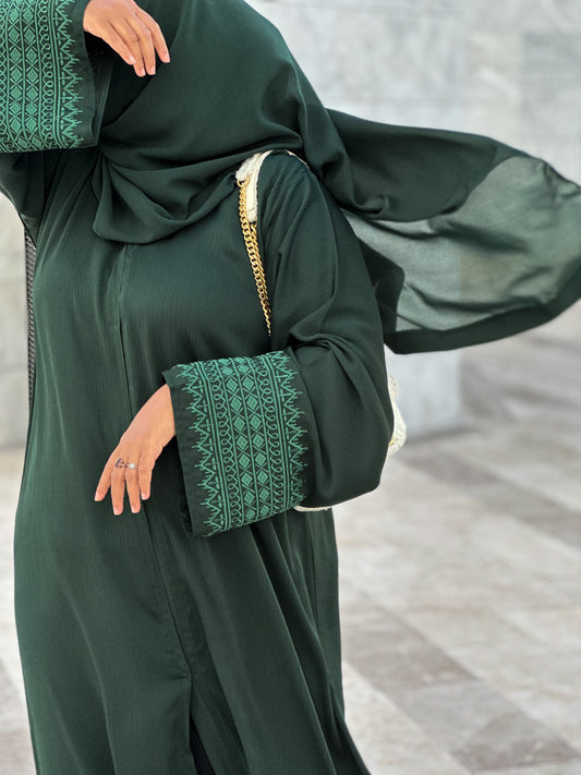 IMAN EMBROIDERY ABAYA