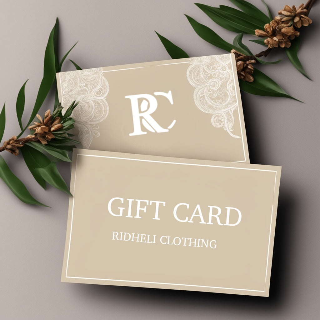 Gift Card -Ridheli Clothing